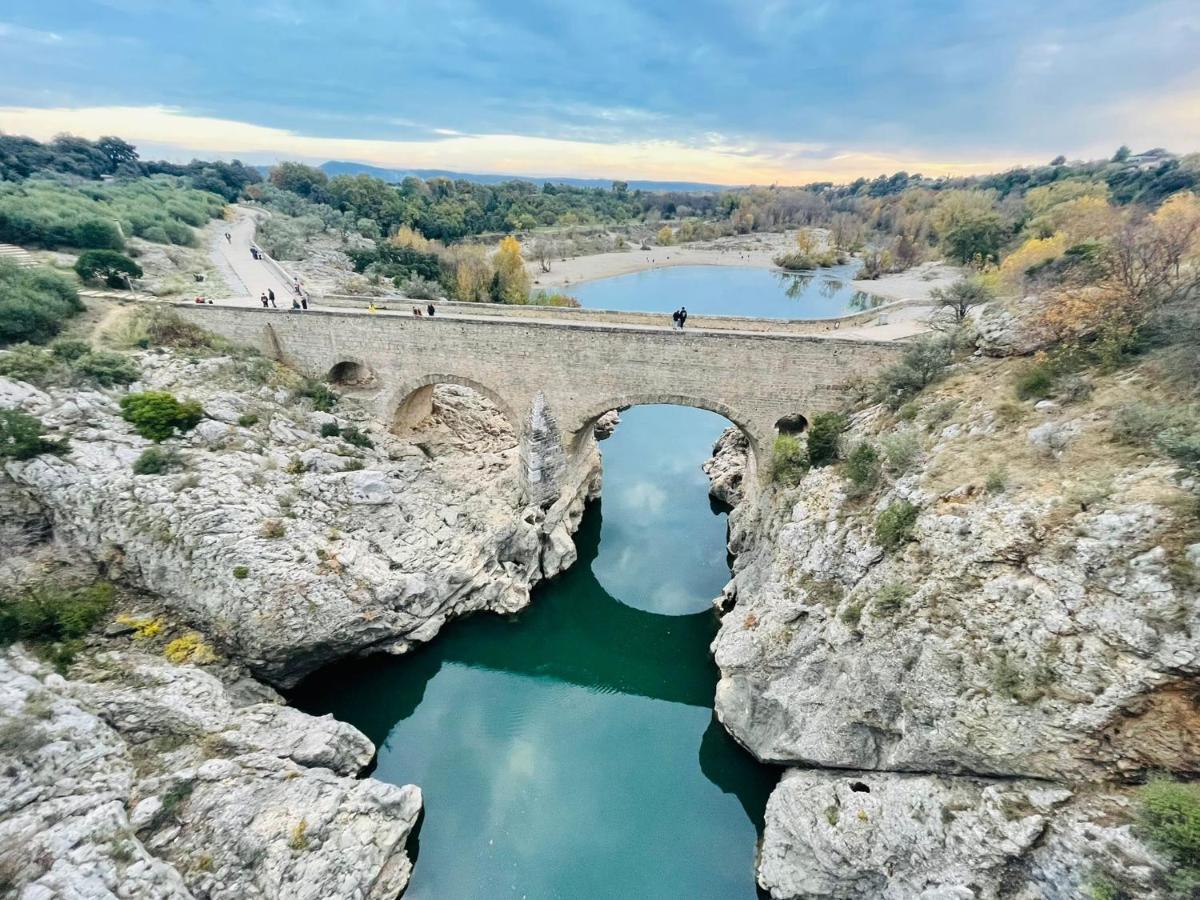 Studio 40 M 2 Pres St Guilhem Le Desert Et Riviere La Boissière Eksteriør billede